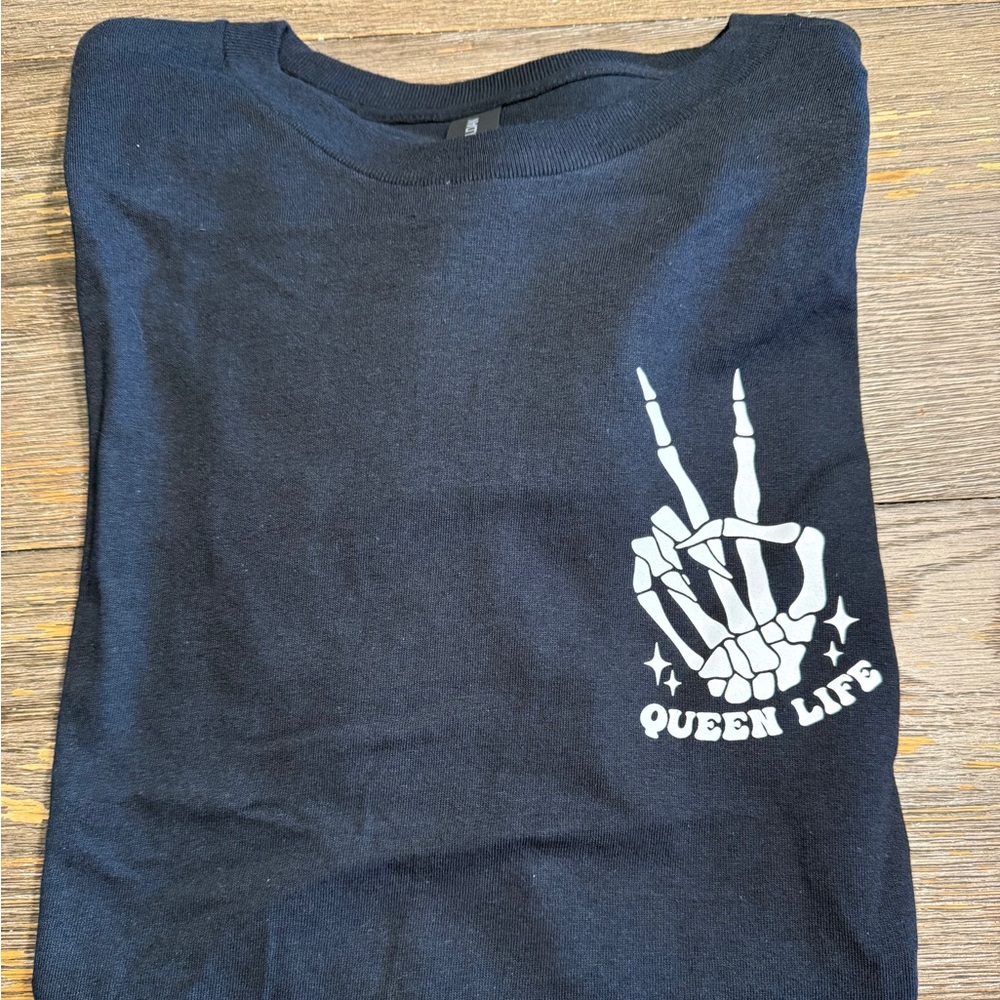 Queen Life Black Shirt